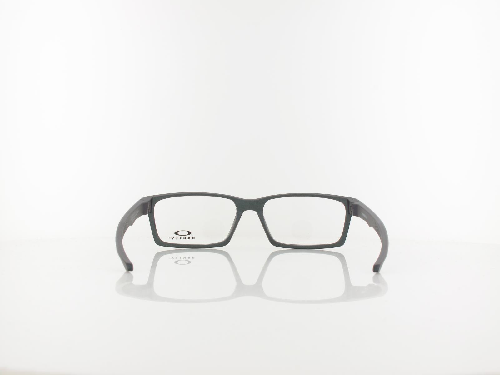 Oakley | Overhead OX8060 04 57 | matte dark silver blue color shift