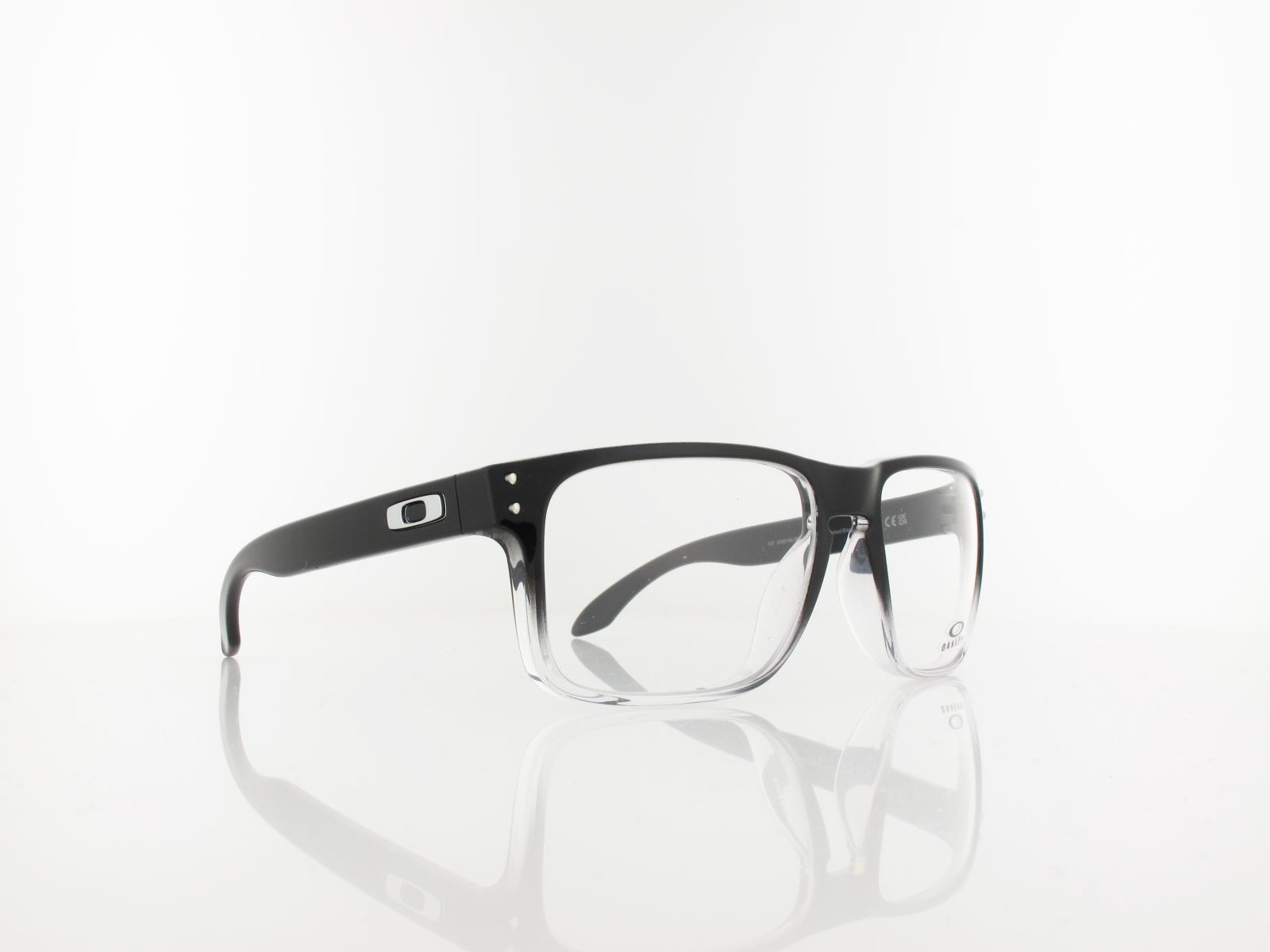 Oakley | Holbrook RX OX8156 06 56 | polished black clear fade