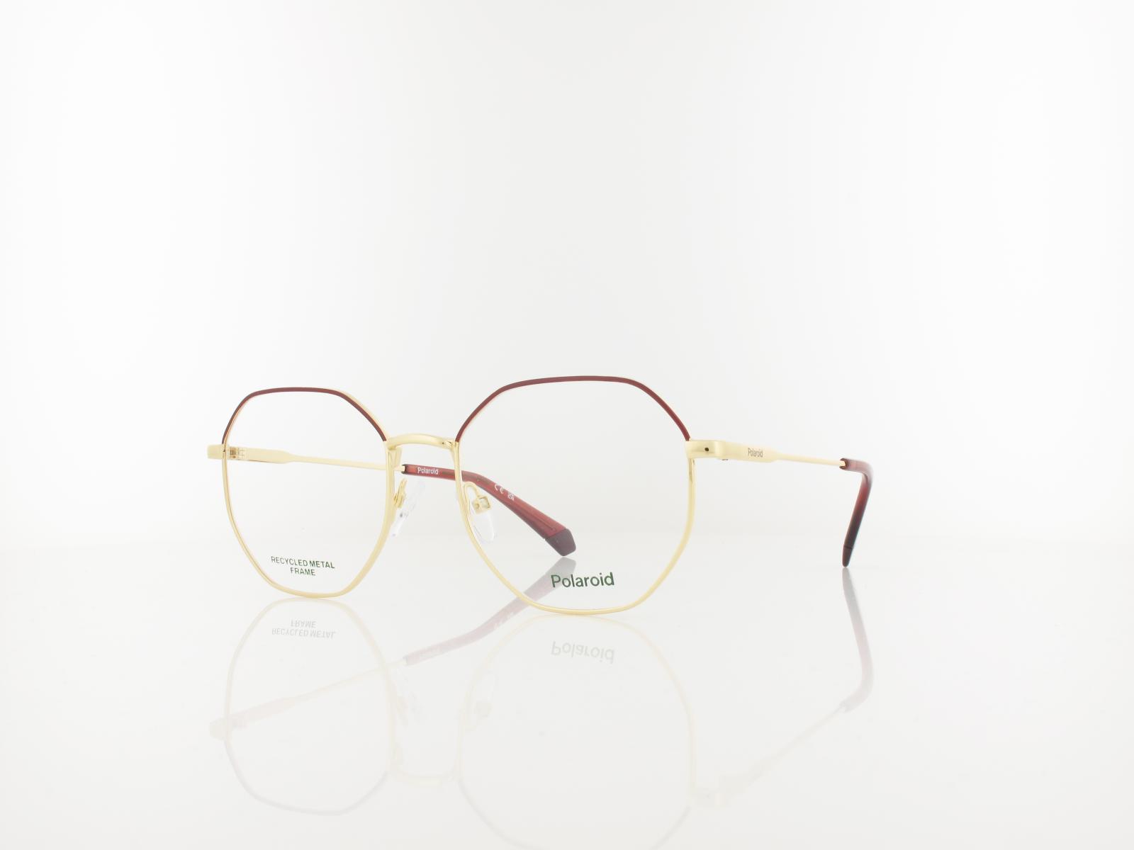 Polaroid | PLD D555 NOA/ 52 | gold burgundy