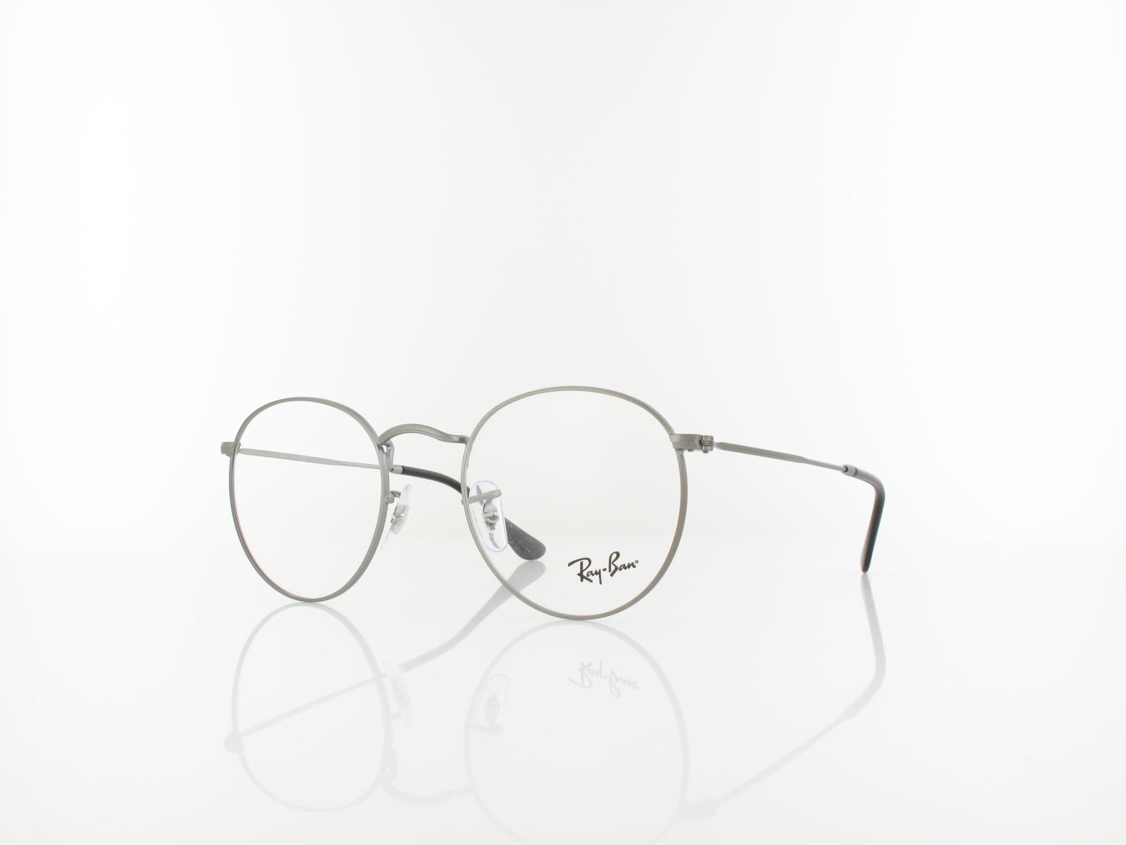 Ray Ban | Round Metal RX3447V 2620 50 | matte gunmetal