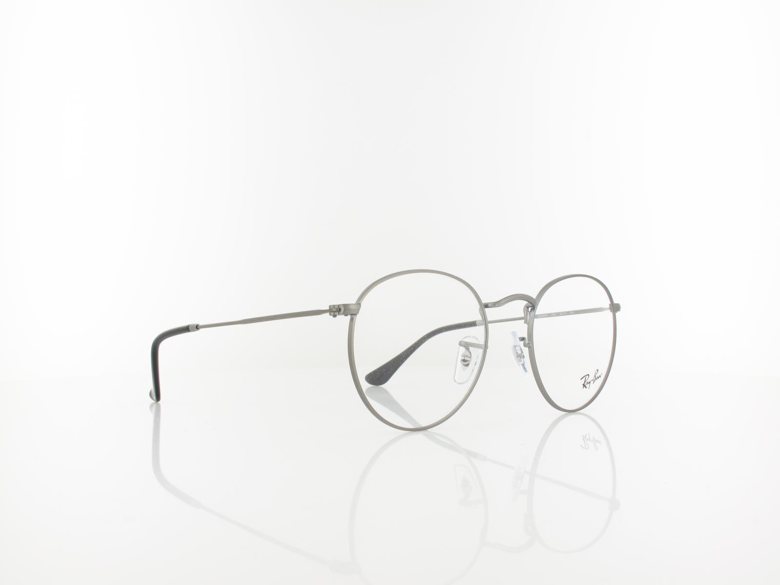 Ray Ban | Round Metal RX3447V 2620 50 | matte gunmetal