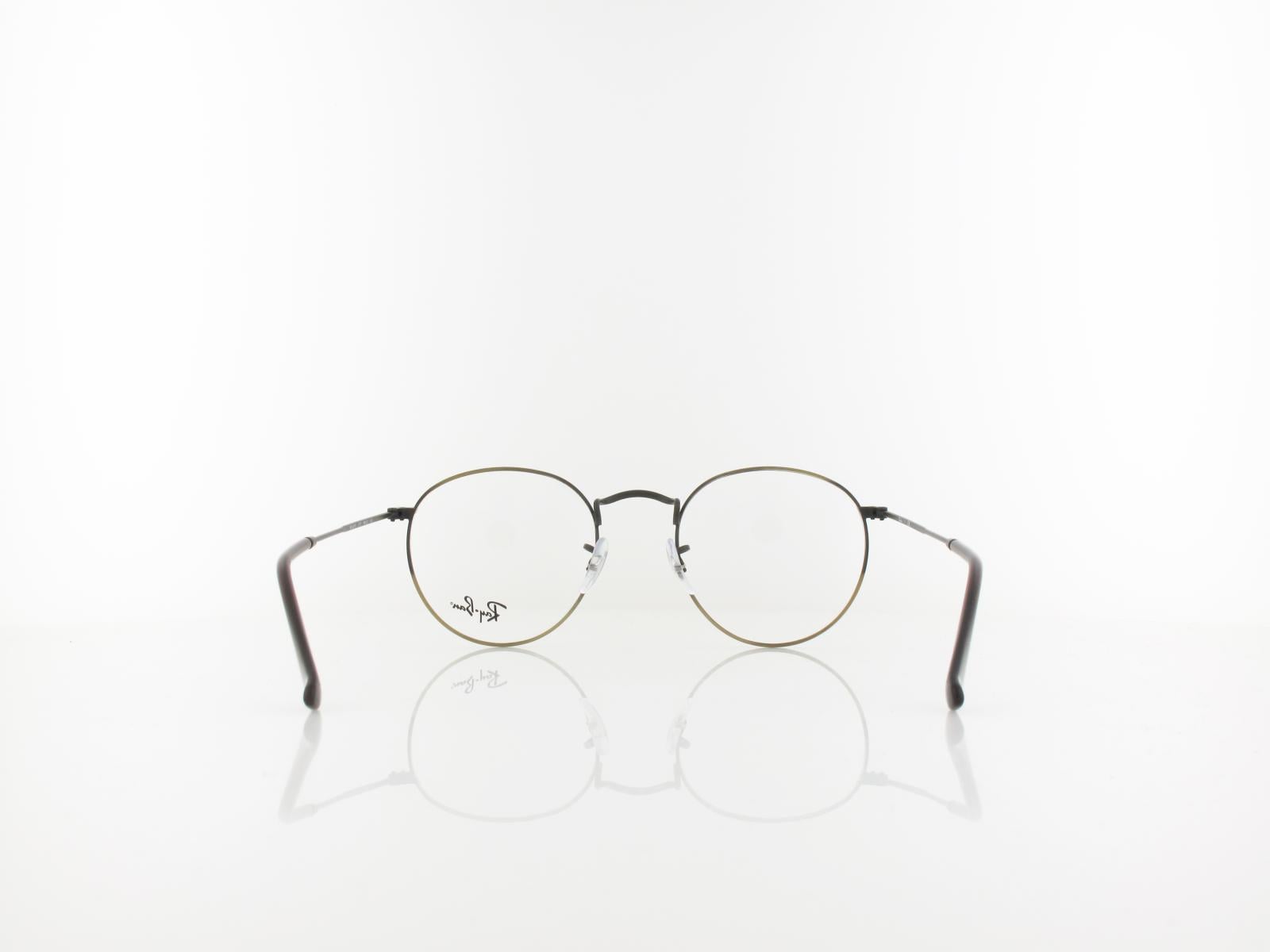 Ray Ban | Round Metal RX3447V 3117 50 | antique gold