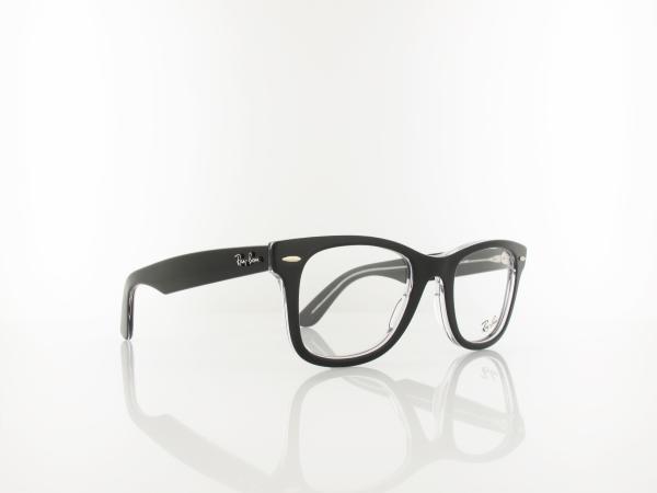 Ray Ban | WAYFARER EASE RX4340V 2034 50 | schwarz auf transparent
