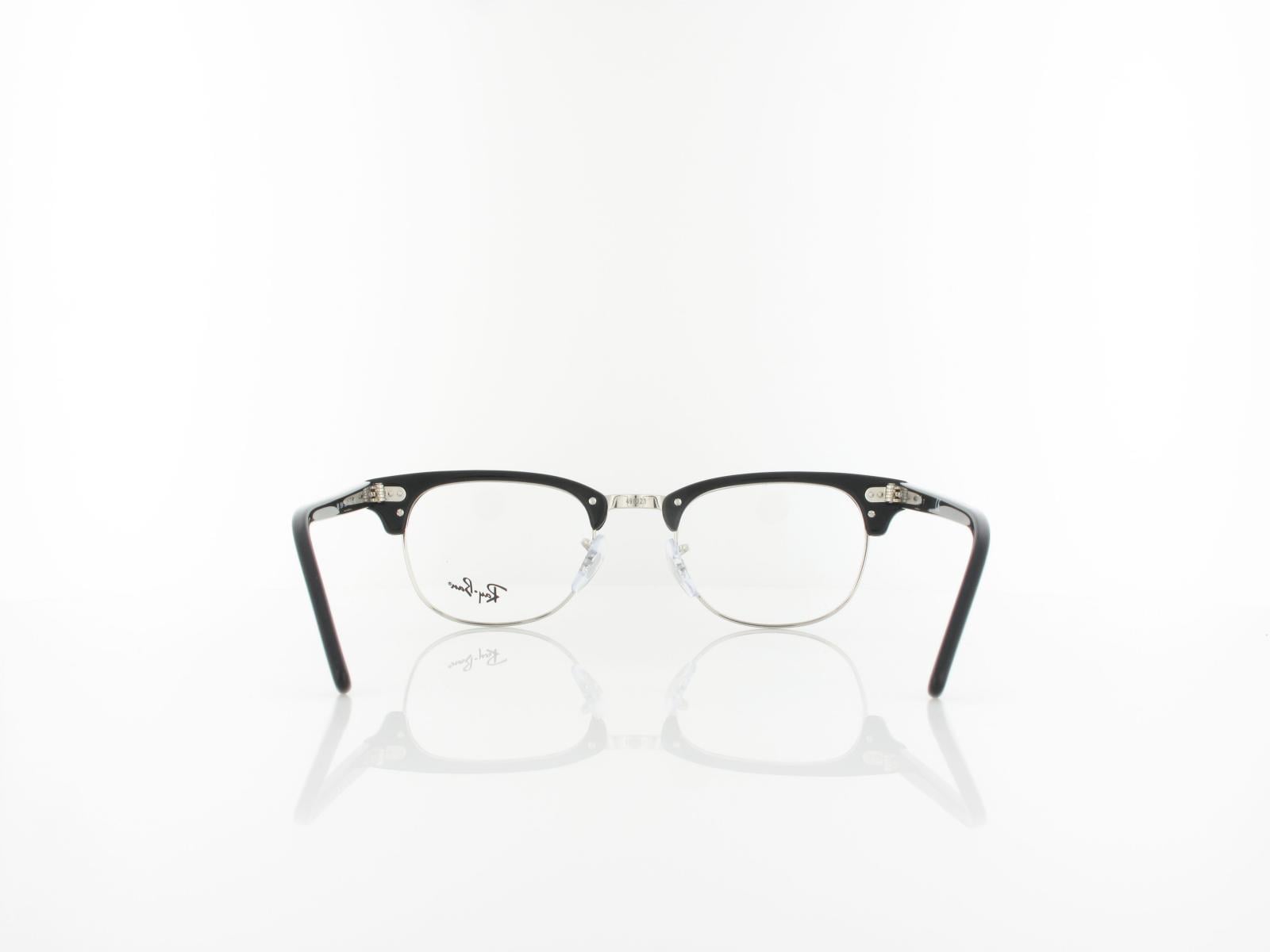 Ray Ban | Clubmaster RX5154 2000 49 | shiny black