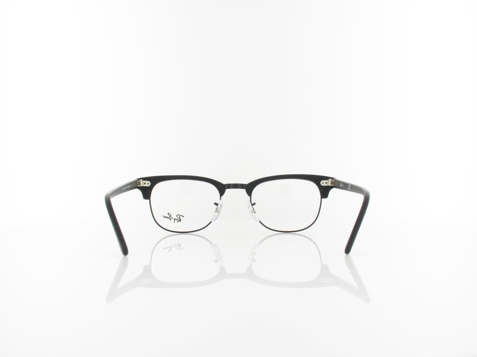 Ray Ban | Clubmaster RX5154 2077 49 | matte black