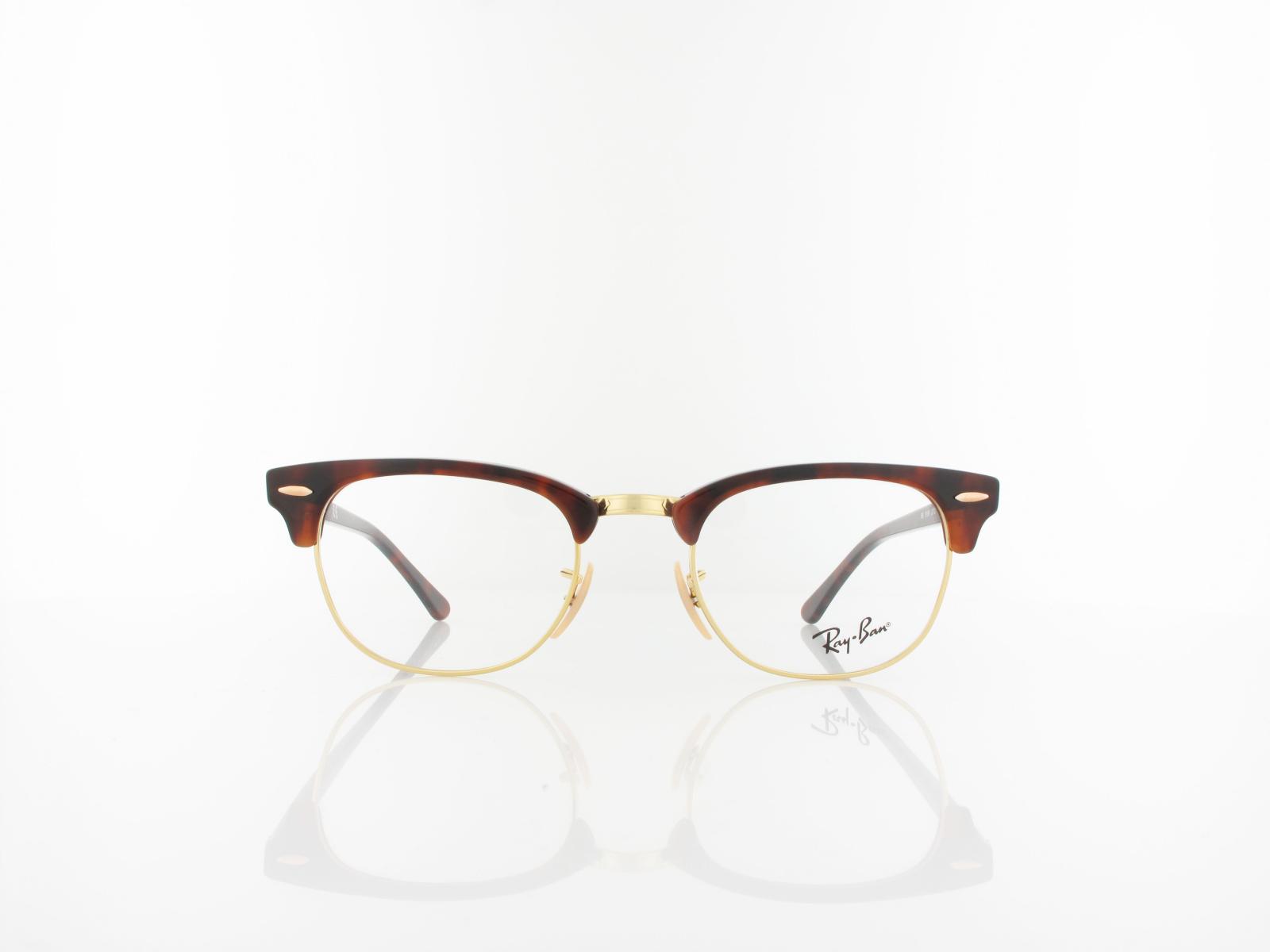 Ray Ban | Clubmaster RX5154 2372 49 | red havana