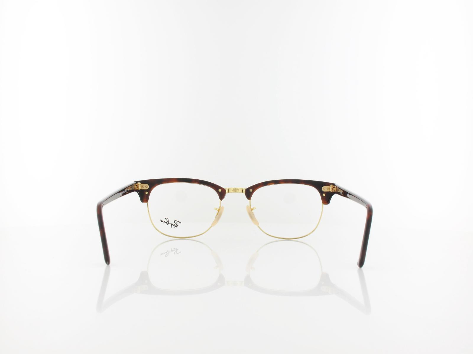 Ray Ban | Clubmaster RX5154 2372 51 | red havana