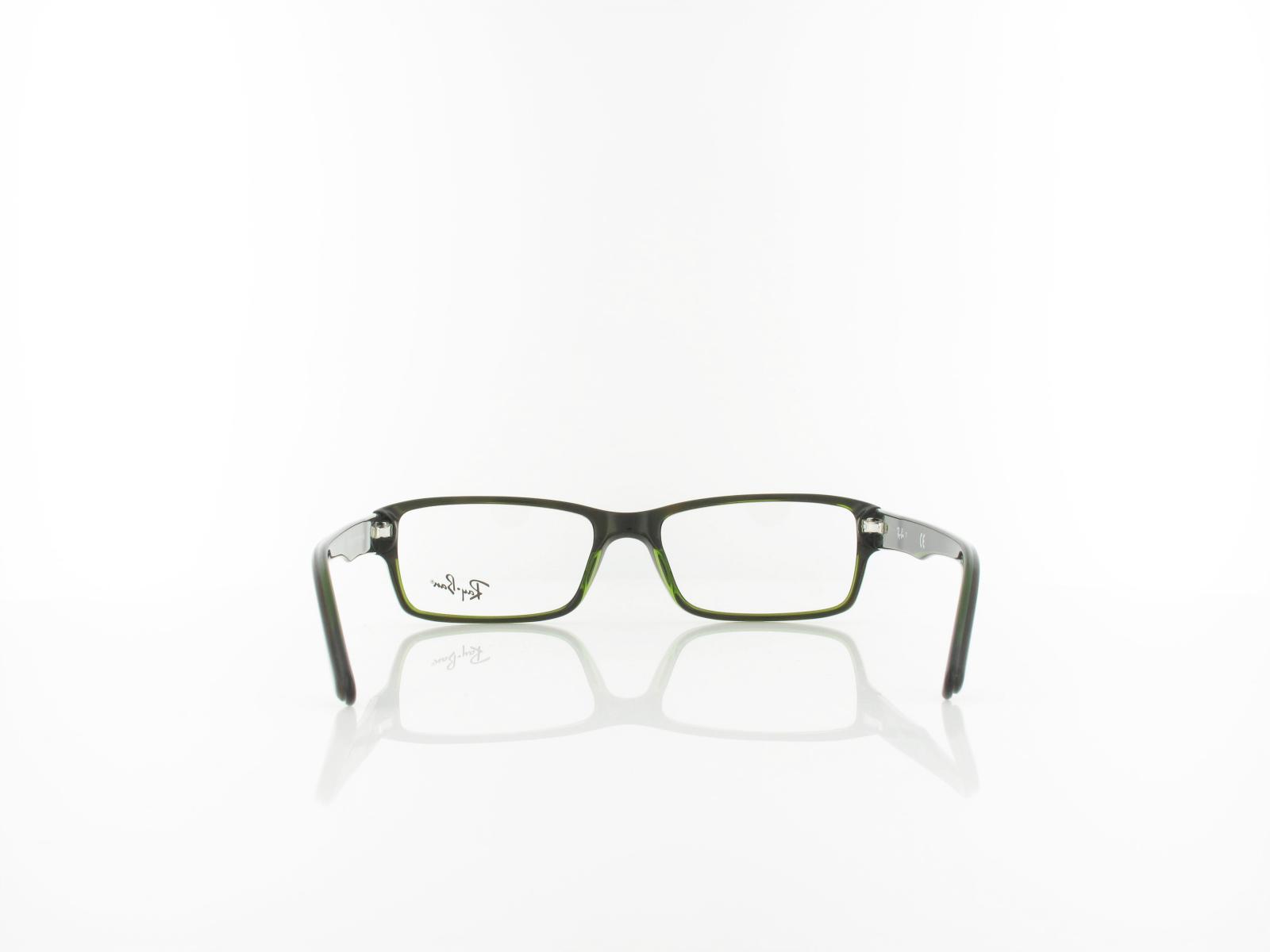 Ray Ban | RX5169 2383 52 | top havana on green transparent