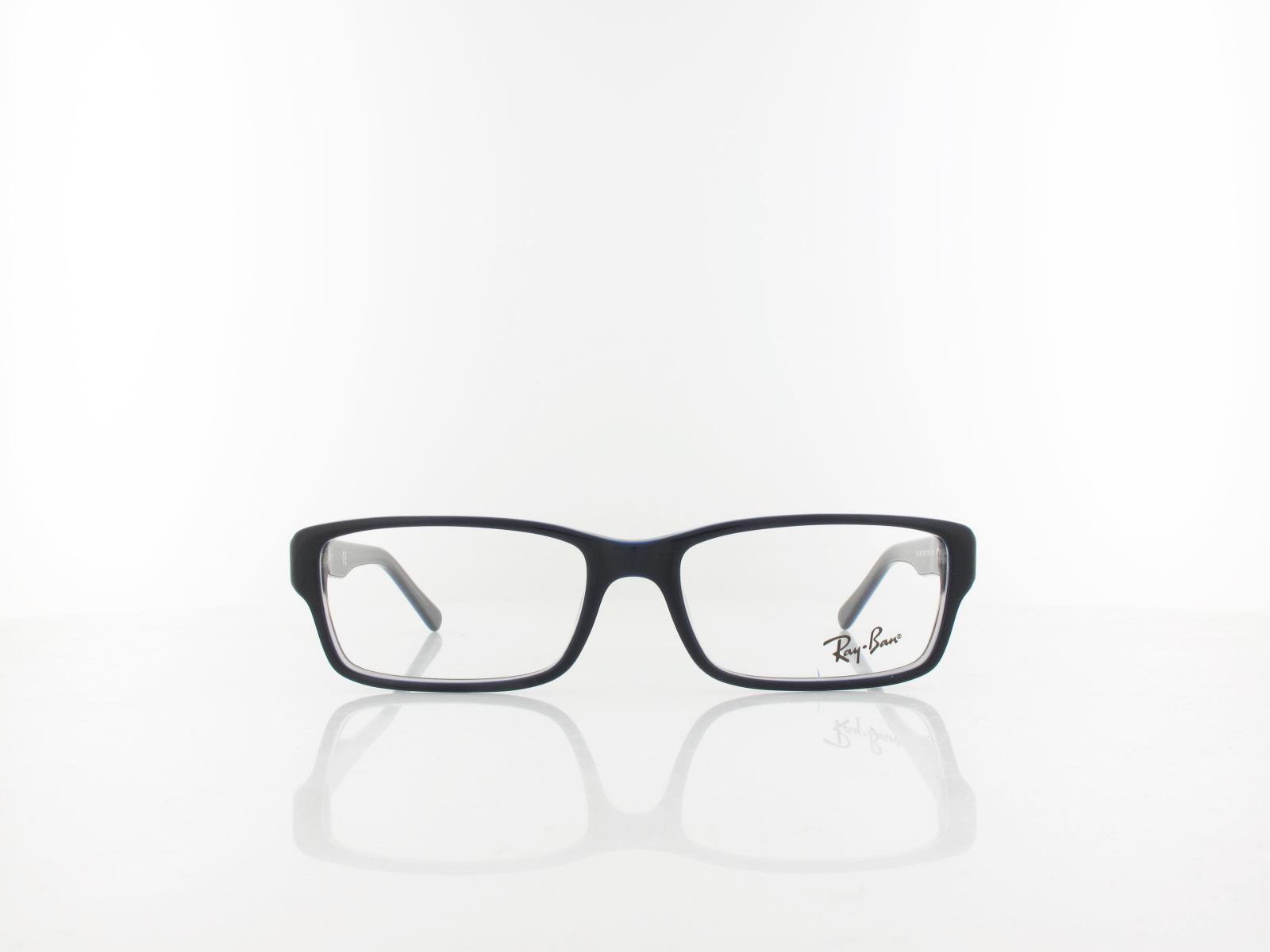 Ray Ban | RX5169 5815 52 | transparent grey on top blue