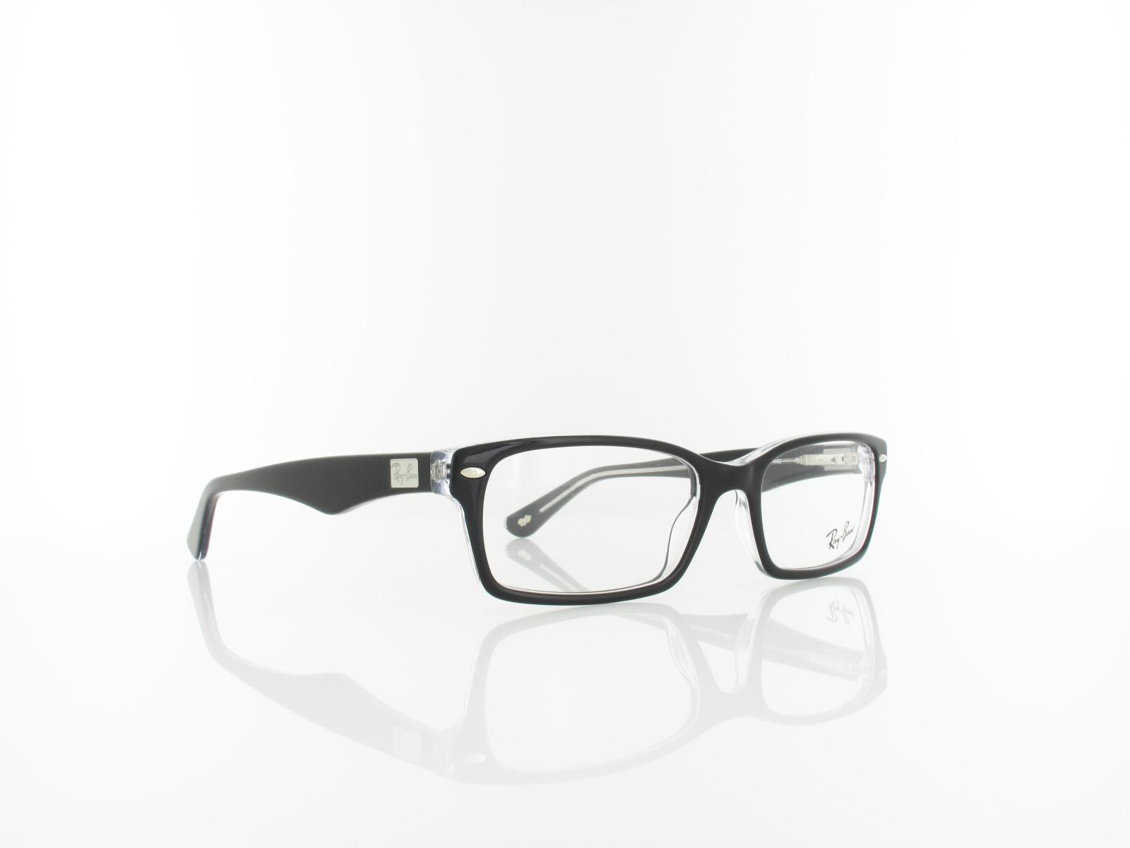 Ray Ban | RX5206 2034 54 | top black on transparent