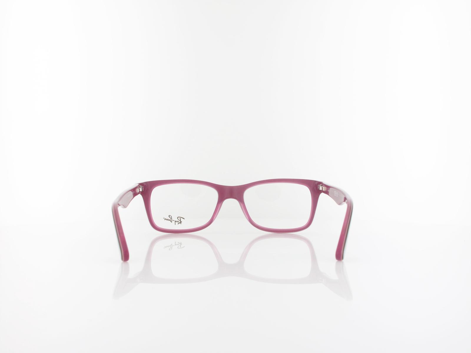 Ray Ban | RX5228 2126 50 | top brown on opal pink