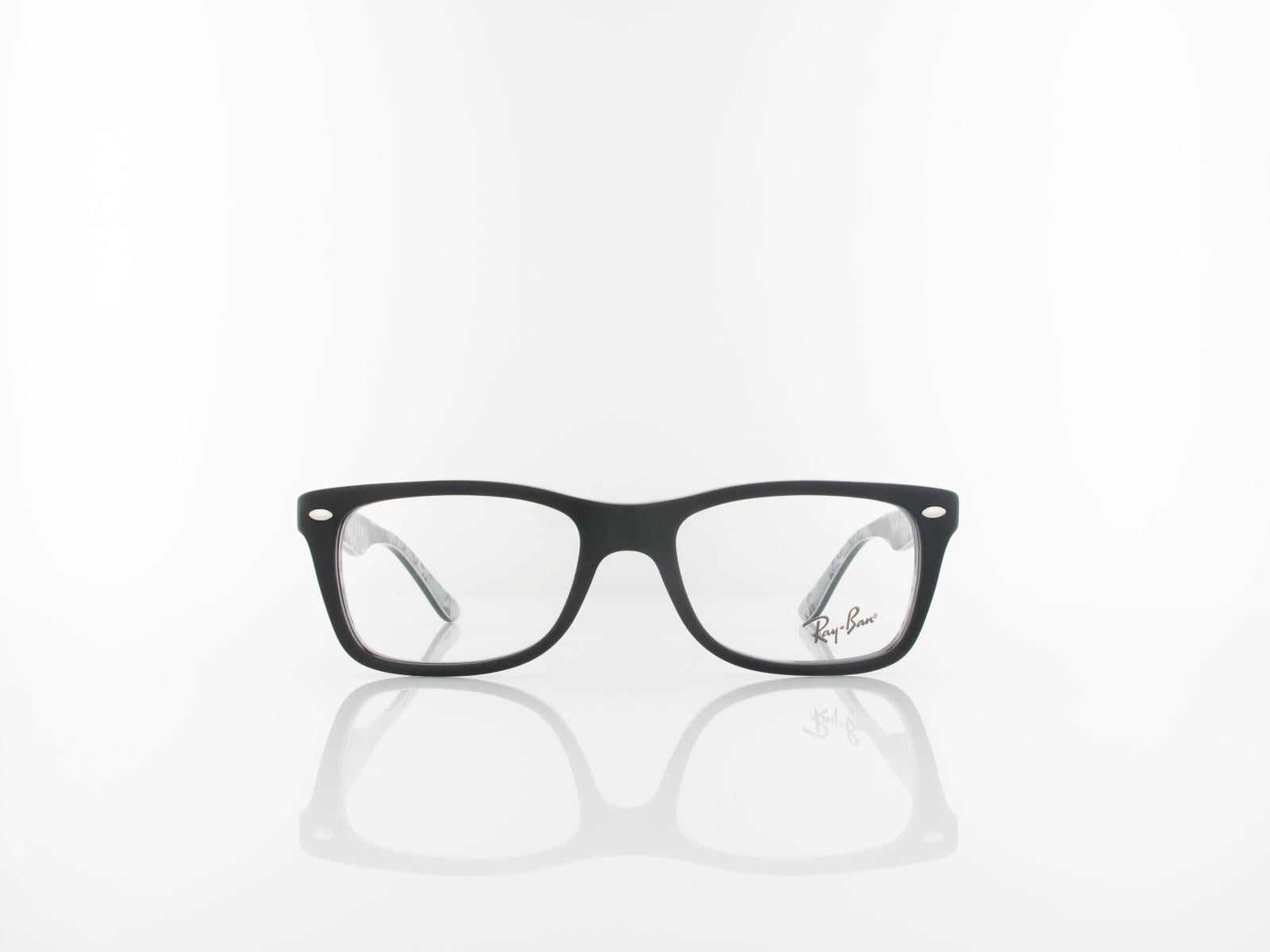 Ray Ban | RX5228 5405 50 | top mat black on tex camuflage