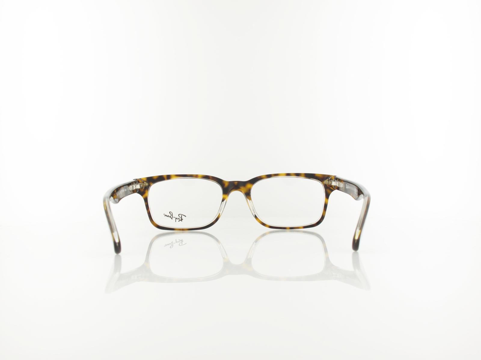 Ray Ban | RX5286 5082 51 | top havana on transparent