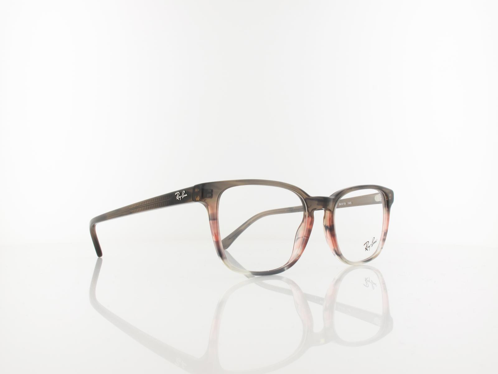 Ray Ban | RX5418 8251 54 | striped brown gradient red