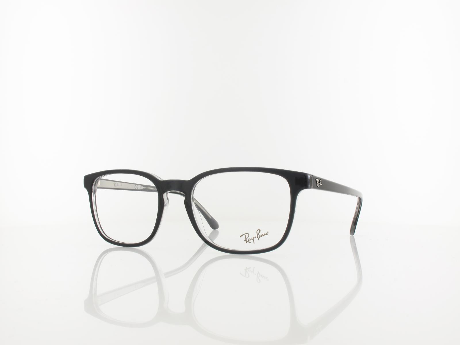 Ray Ban | RX5418 8367 54 | dark gray on transparent gray