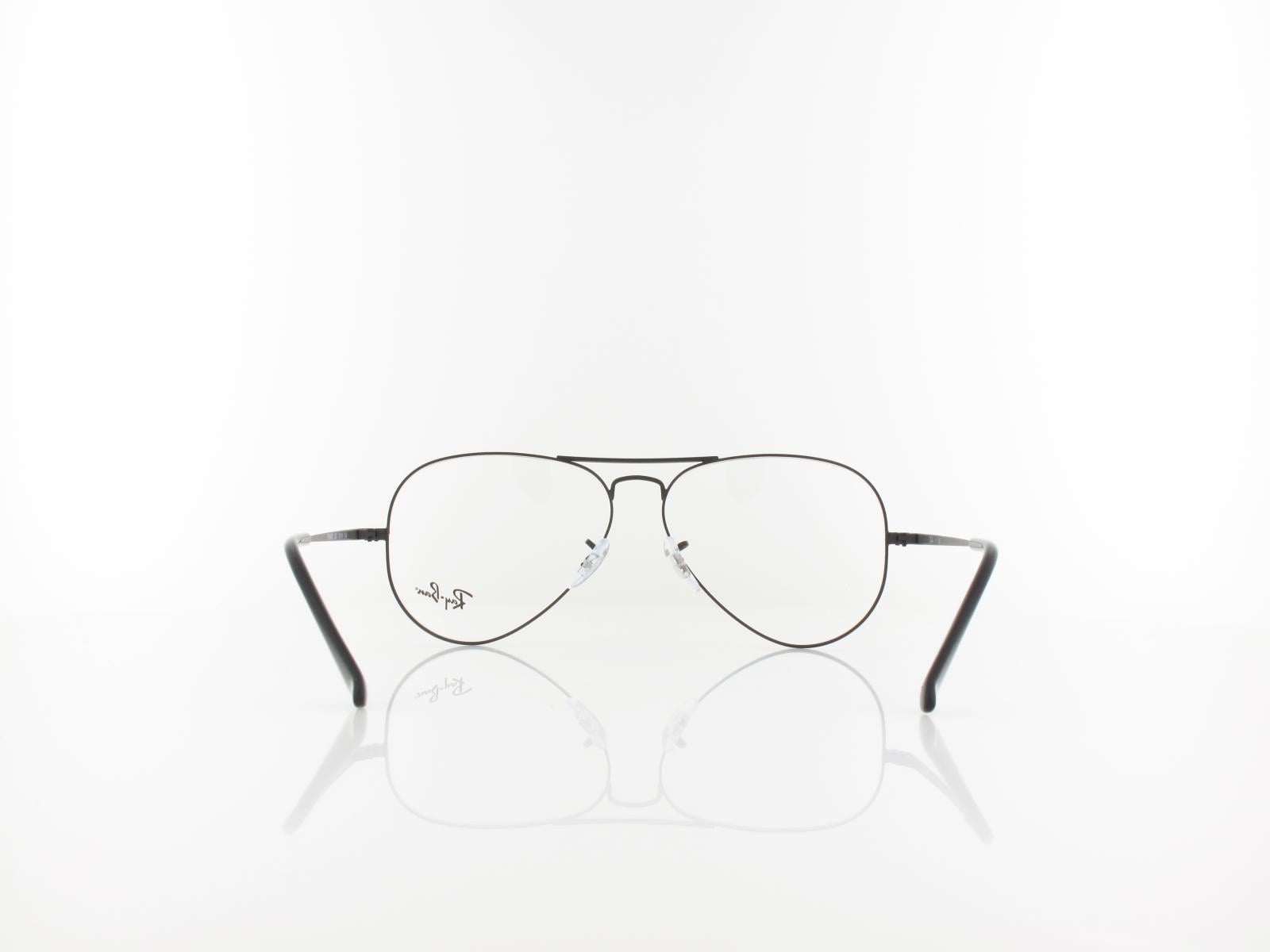 Ray Ban | Aviator RX6489 2503 58 | matte black