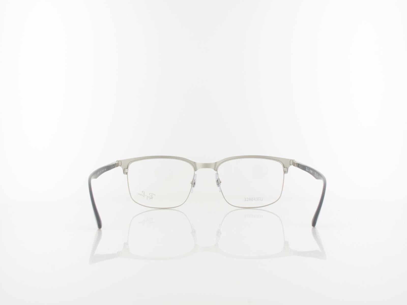 Ray Ban | RX6518 3163 55 | black on silver