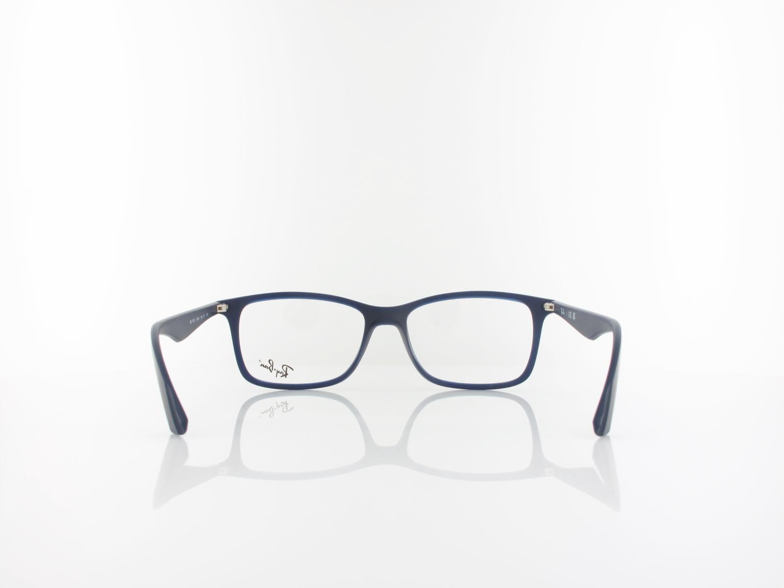 Ray Ban | RX7047 5450 56 | matte transparent blue