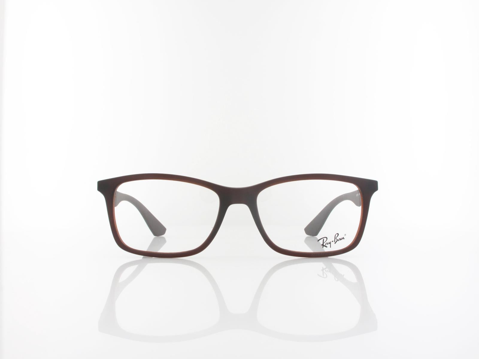 Ray Ban | RX7047 5451 56 | matte transparent brown