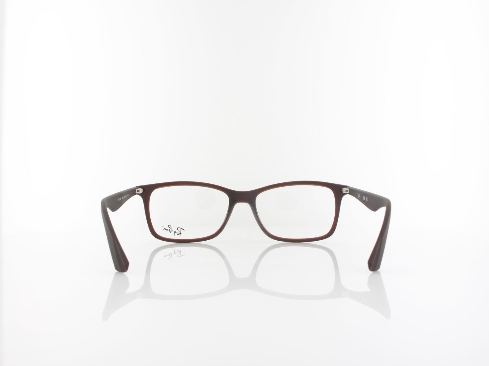 Ray Ban | RX7047 5451 56 | matte transparent brown
