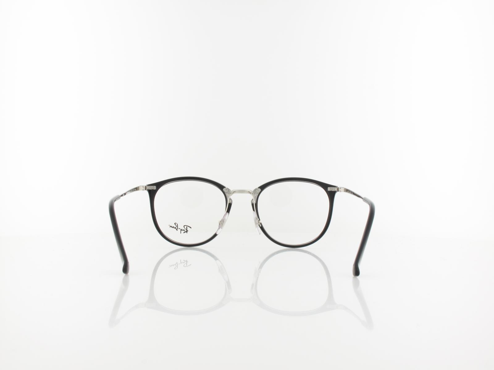 Ray Ban | RX7140 5852 49 | black on transparent