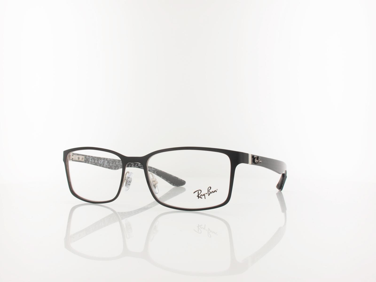 Ray Ban | RX8424 2997 55 | mattschwarz silber