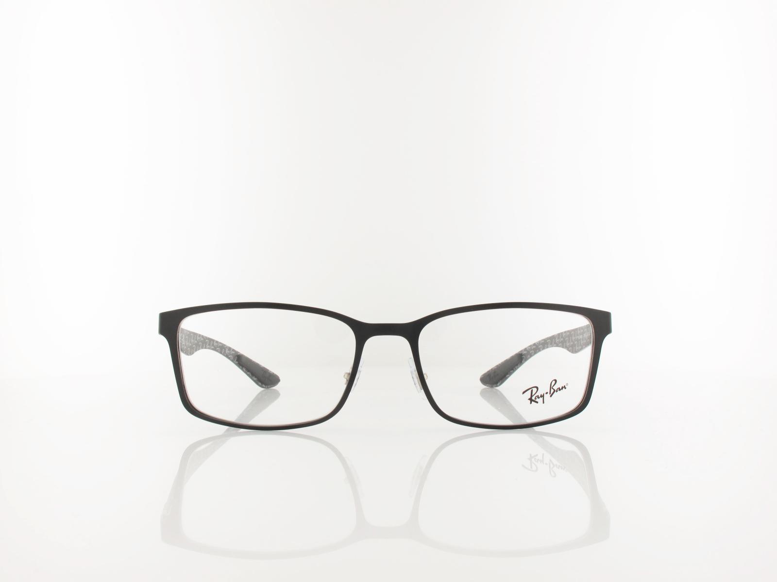 Ray Ban | RX8424 2997 55 | mattschwarz silber