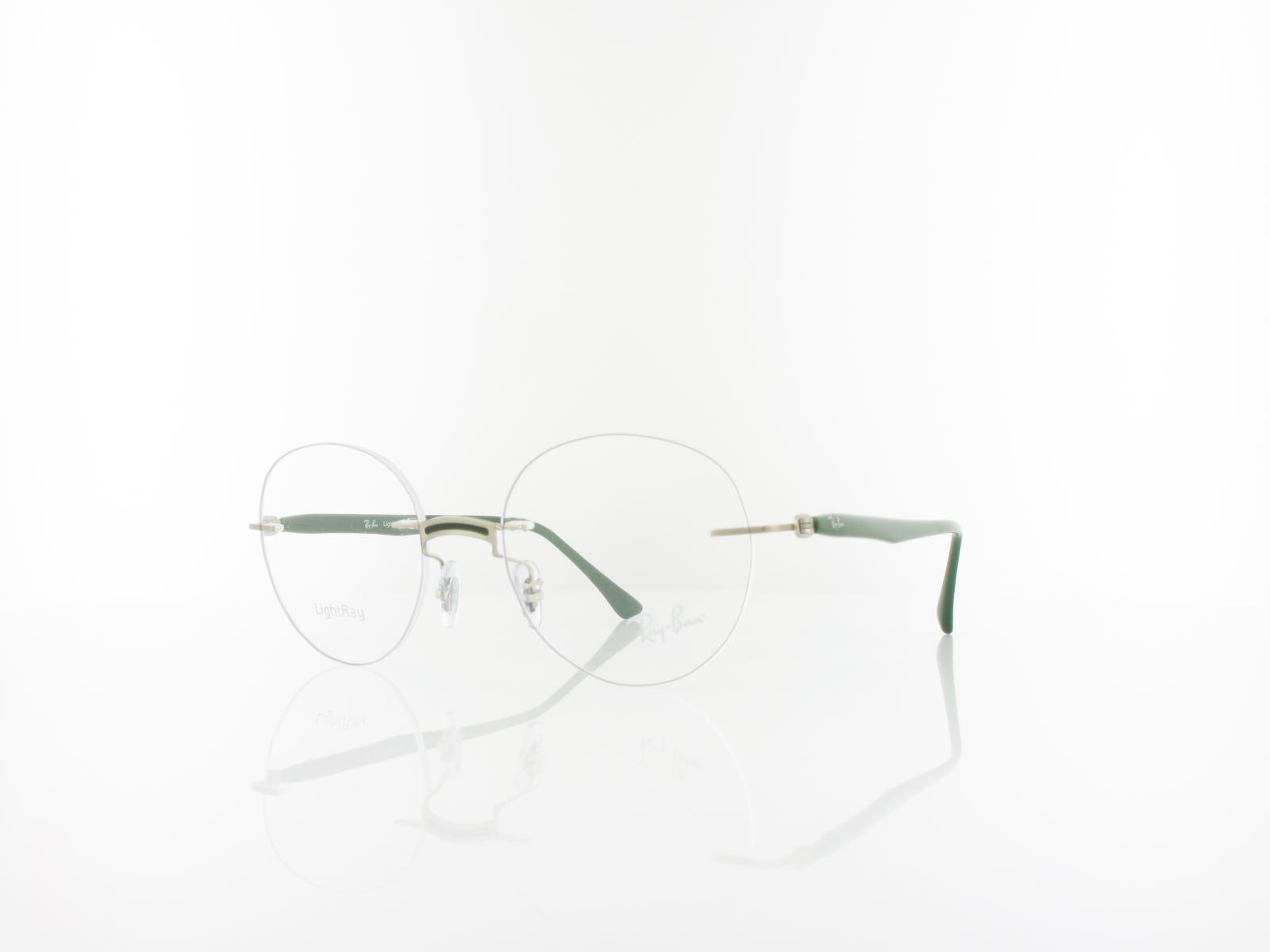 Ray Ban | RX8768 1232 50 | military green on silver