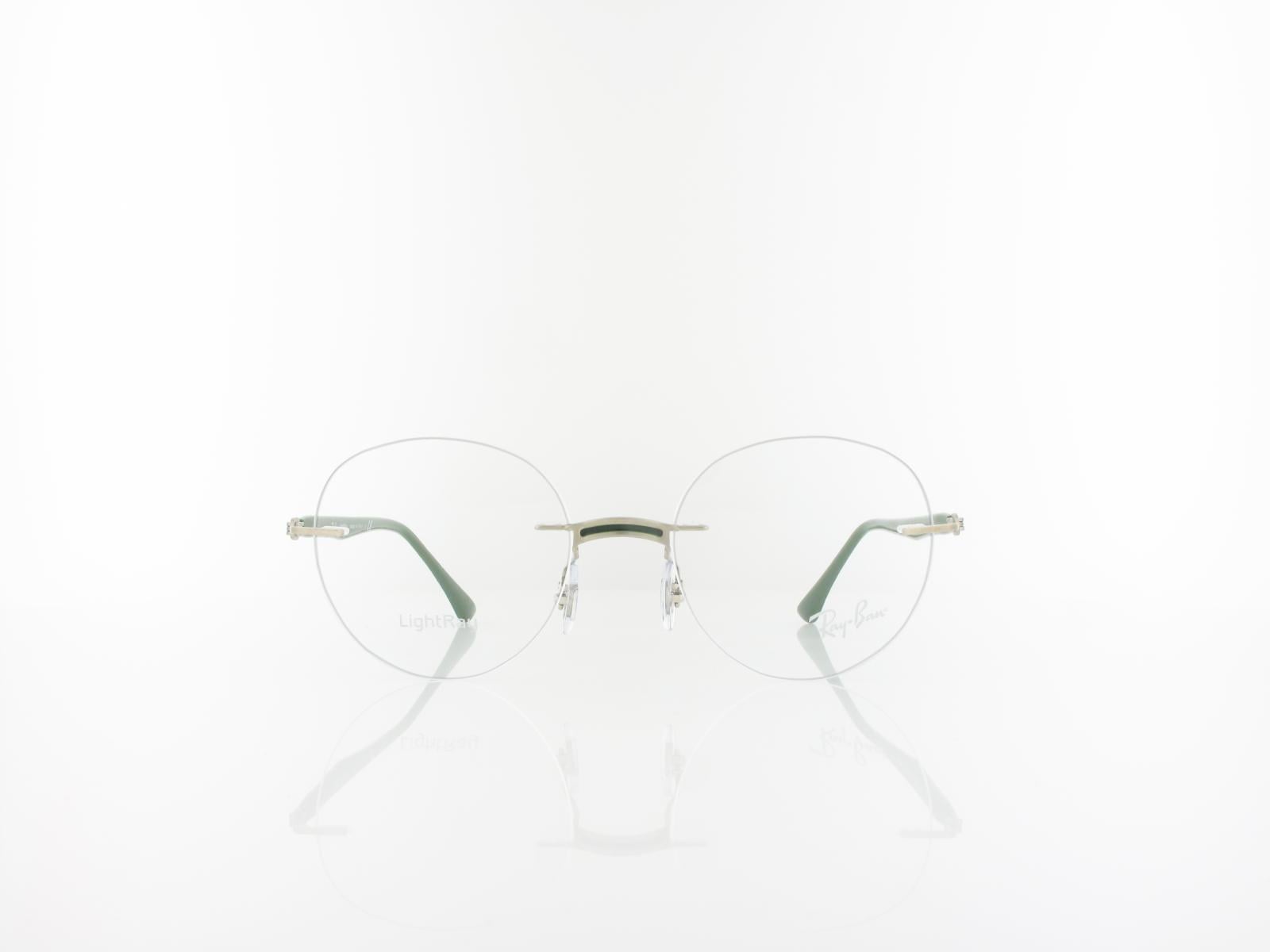 Ray Ban | RX8768 1232 50 | military green on silver