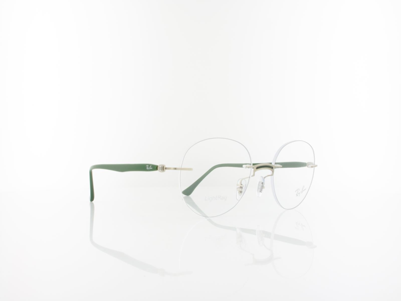 Ray Ban | RX8768 1232 50 | military green on silver