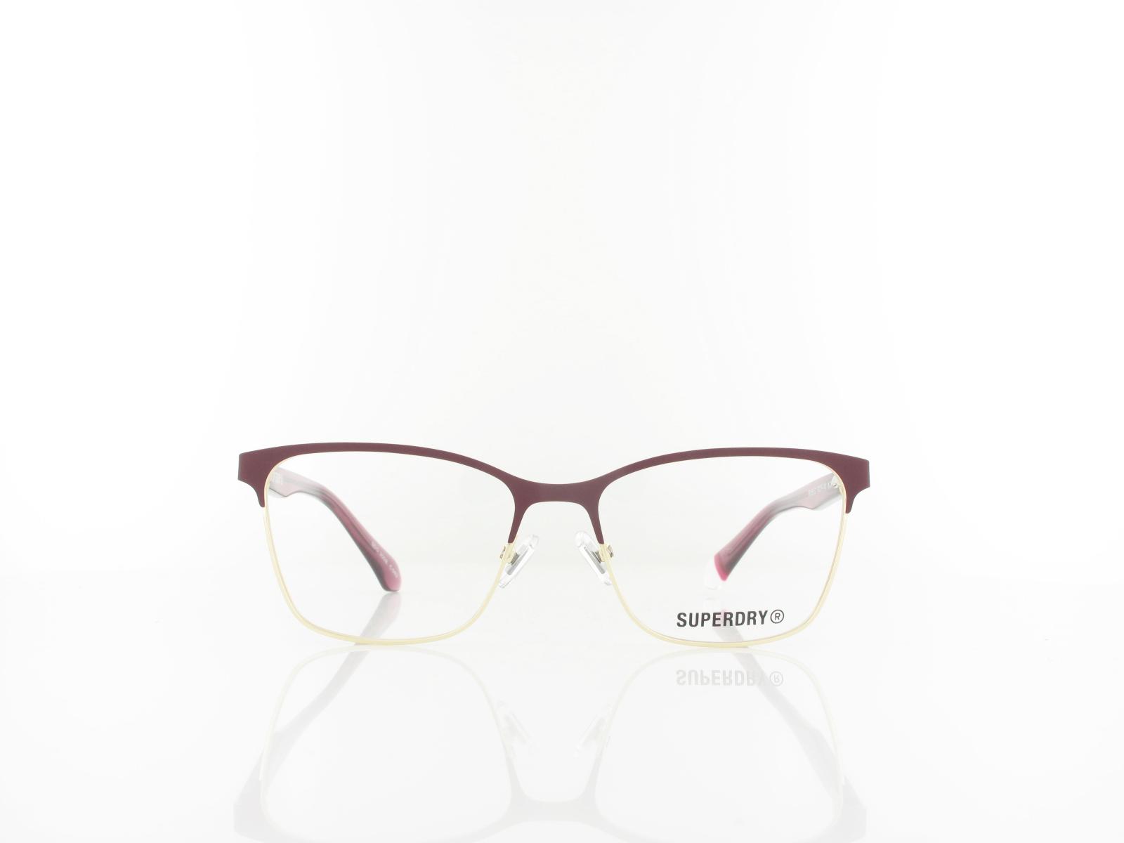 Superdry | SDO-3059 062 53 | burgund matt und gold