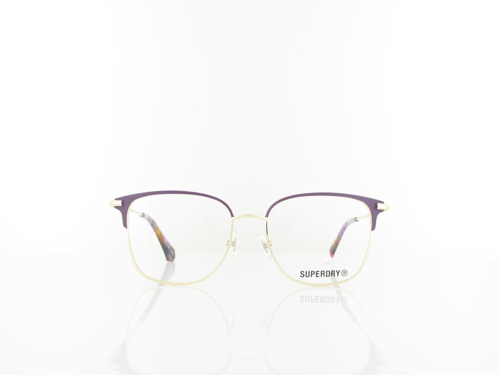 Superdry | SDO-3060 061 51 | aubergine matt und gold