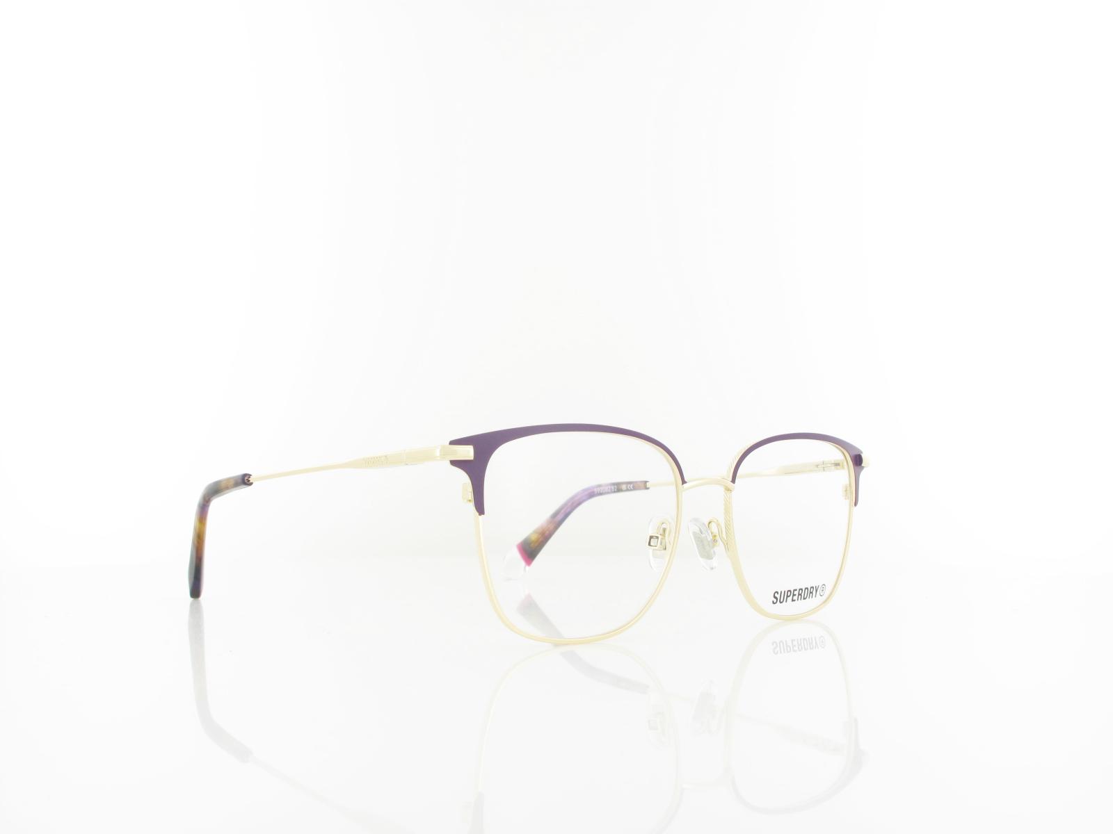 Superdry | SDO-3060 061 51 | aubergine matt und gold