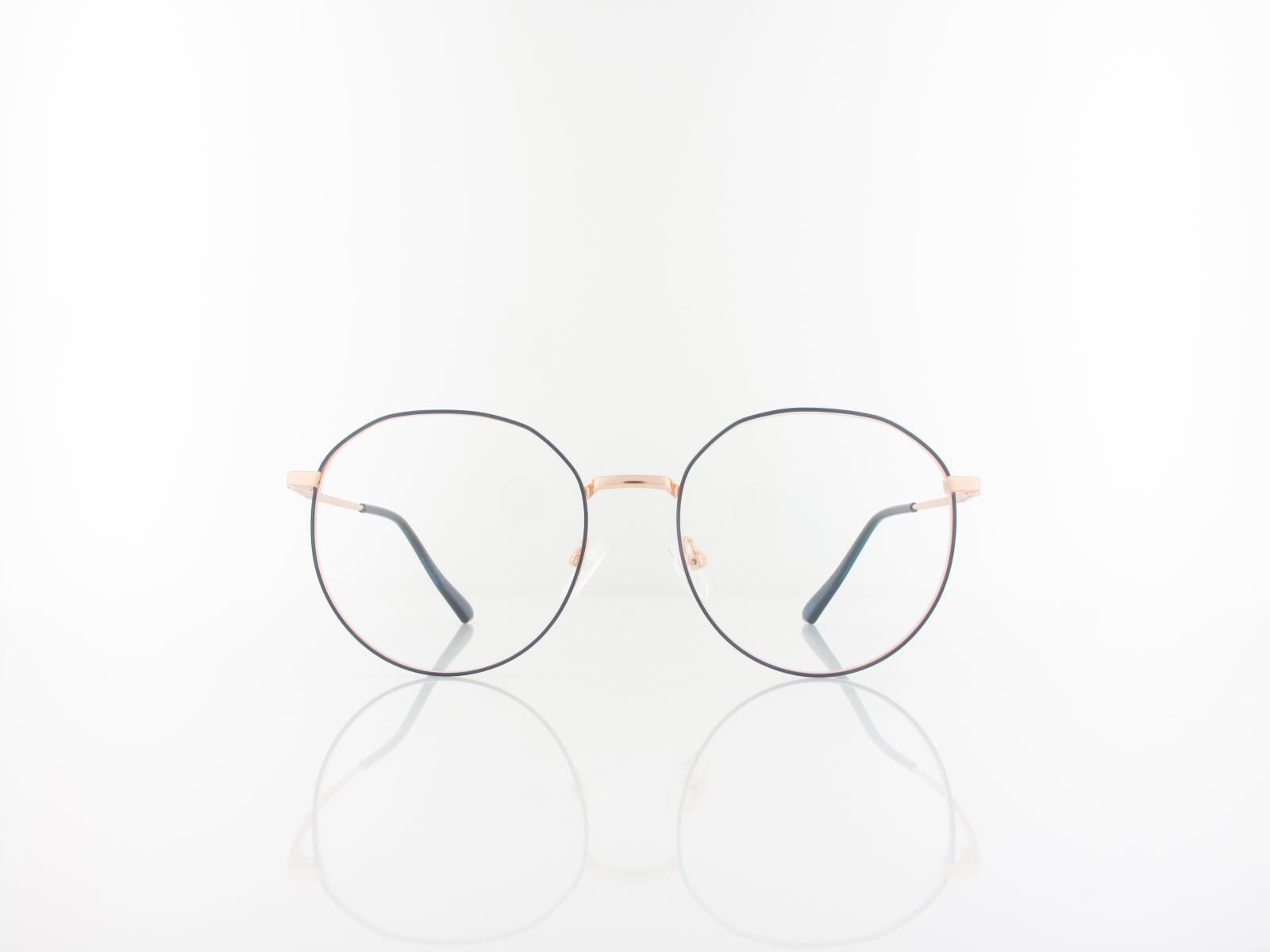 Brilando | 903 C 52 | rosegold samtig blau