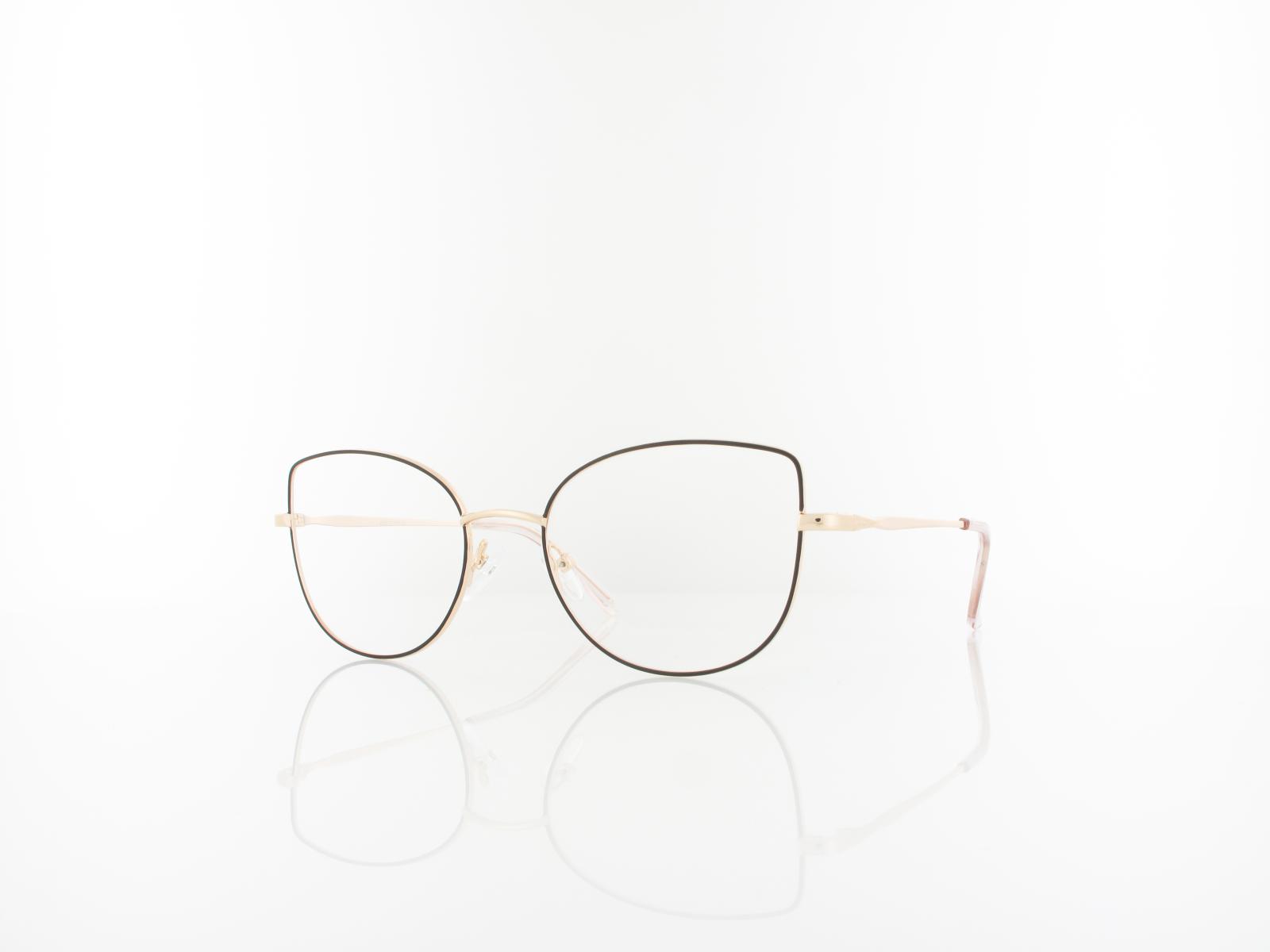 Brilando | L119 A 53 | gl&auml;nzend rosegold matt schwarz