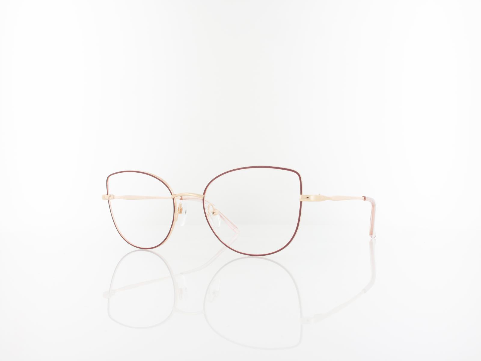 Brilando | L119 E 53 | gl&auml;nzend rosegold matt violett