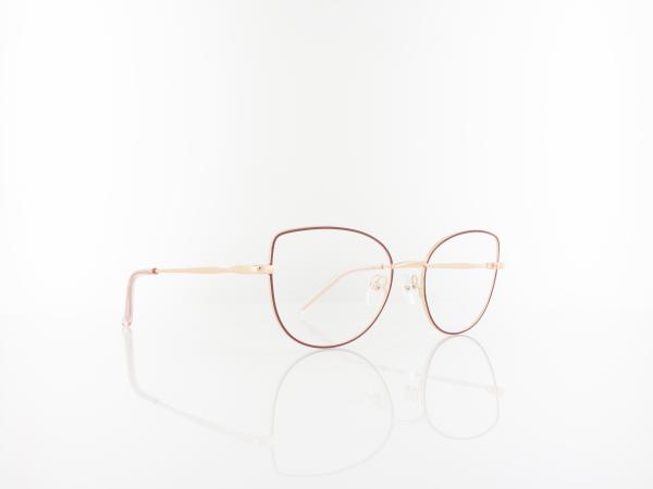 Brilando | L119 E 53 | gl&auml;nzend rosegold matt violett