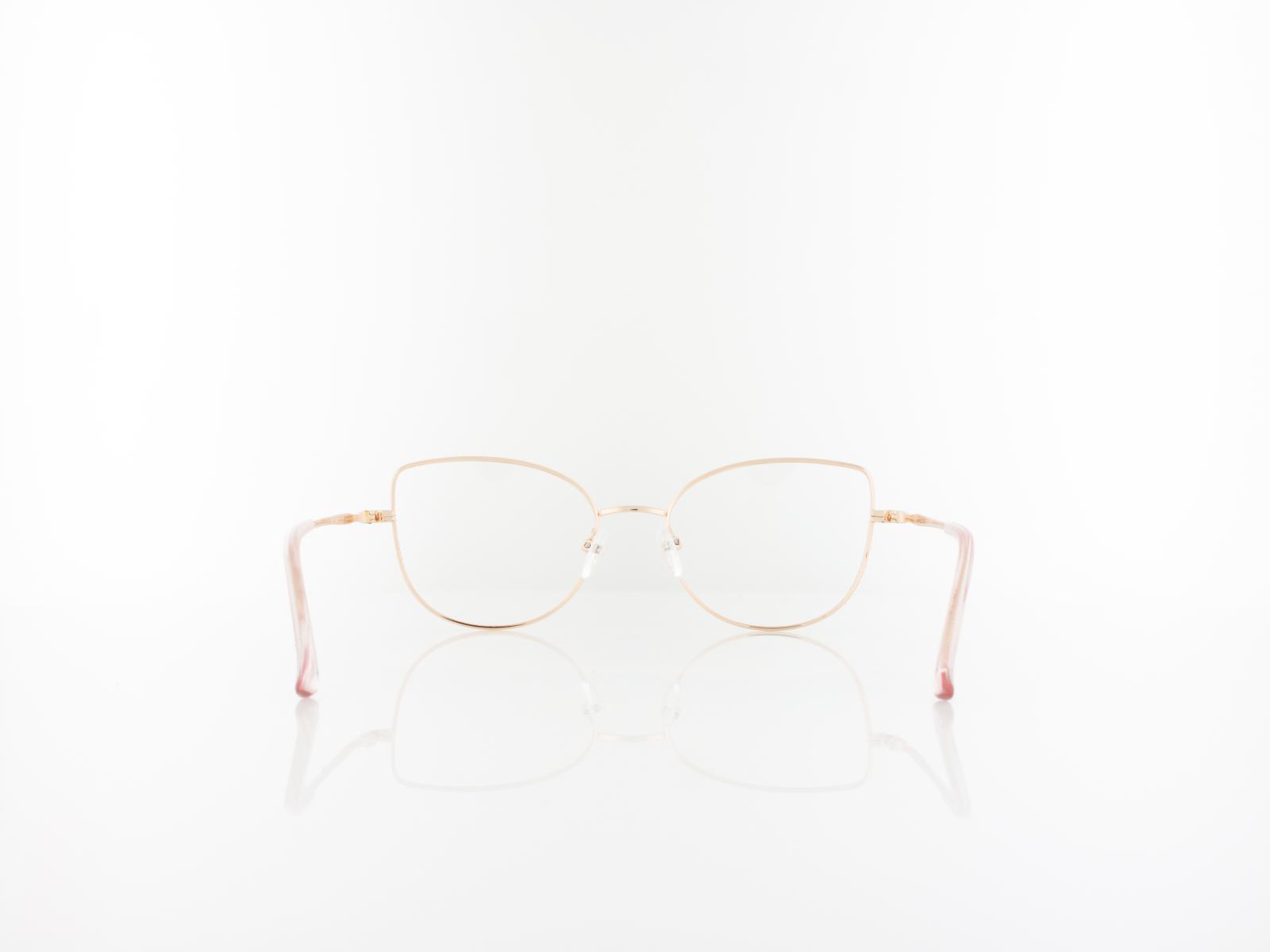 Brilando | L119 E 53 | gl&auml;nzend rosegold matt violett