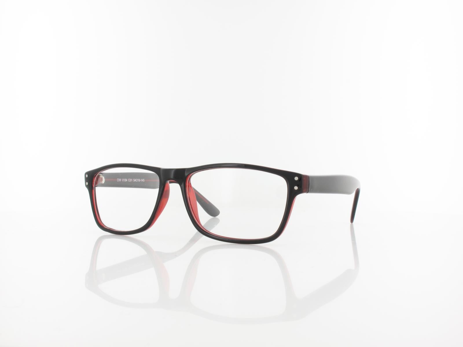 Brilando | OW II184 C01 54 | black red transparent