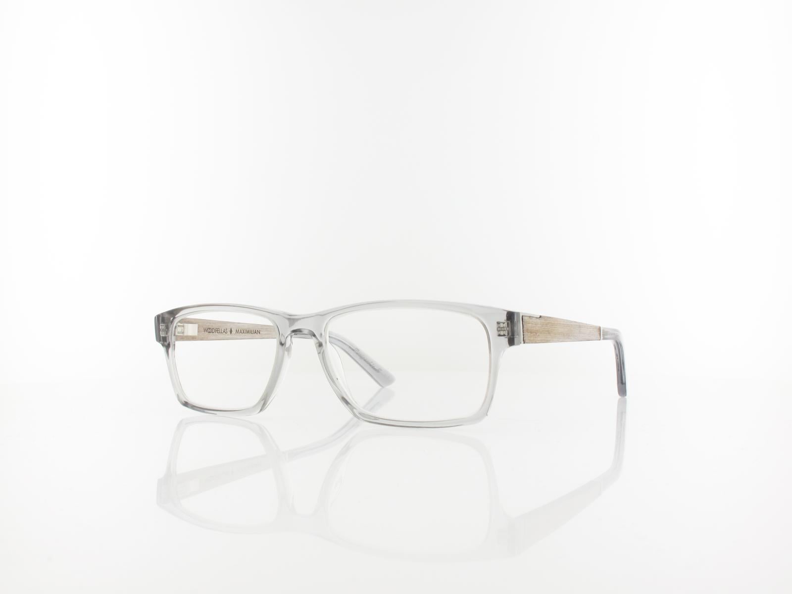 Wood Fellas | Maximilian Premium Wood Acetate 10999 6220 53 | chalk oak crystal grey