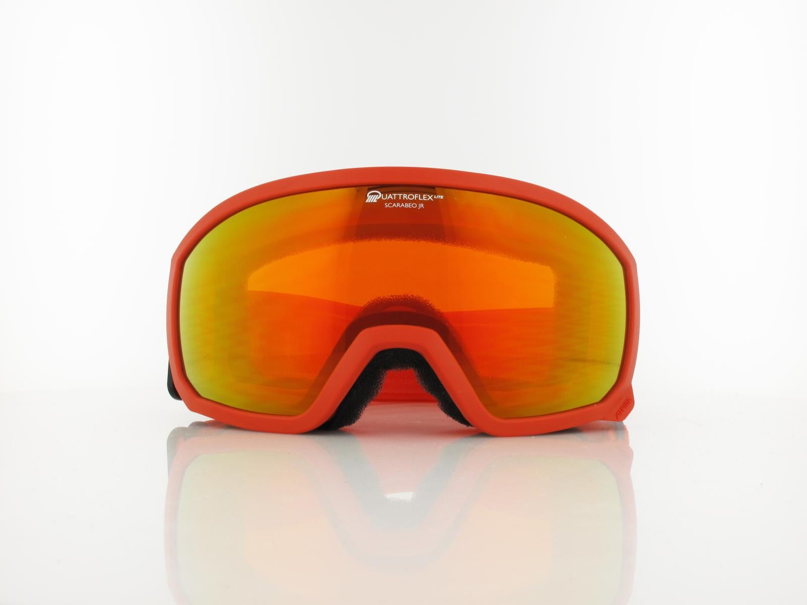 Alpina | SCARABEO JR. Q-LITE A7257 841 | pumpkin matt / Q-LITE red