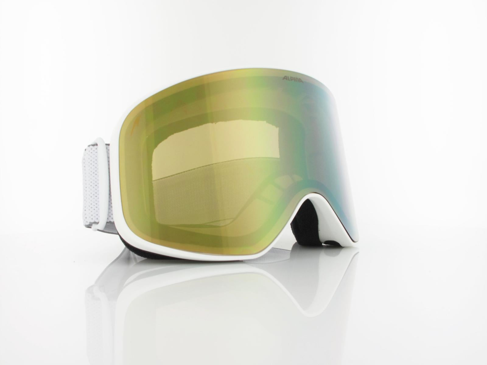 ALPINA | SLOPE Q-LITE A7293 812 | white matt / Q-LITE mirror gold