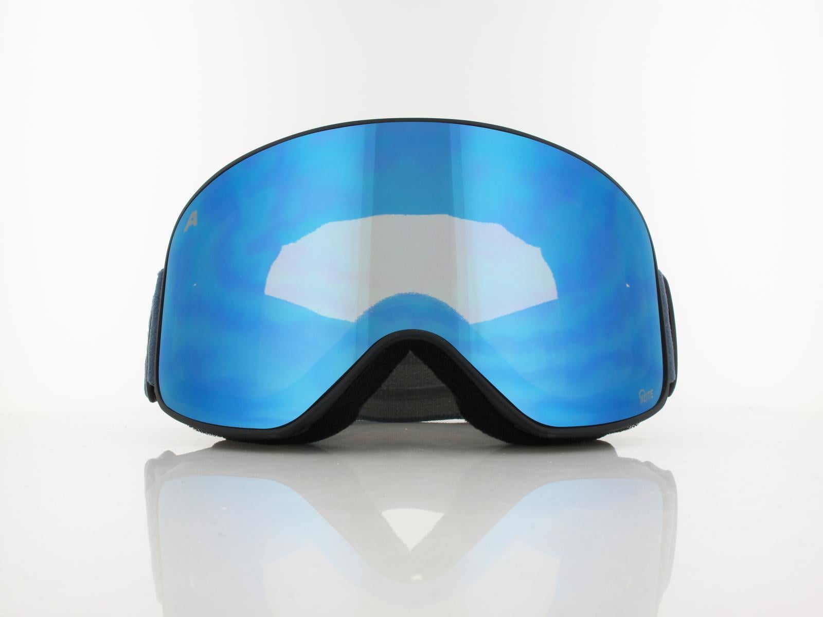 ALPINA | SLOPE Q-LITE A7293 882 | black dirtblue matt / Q-LITE blue