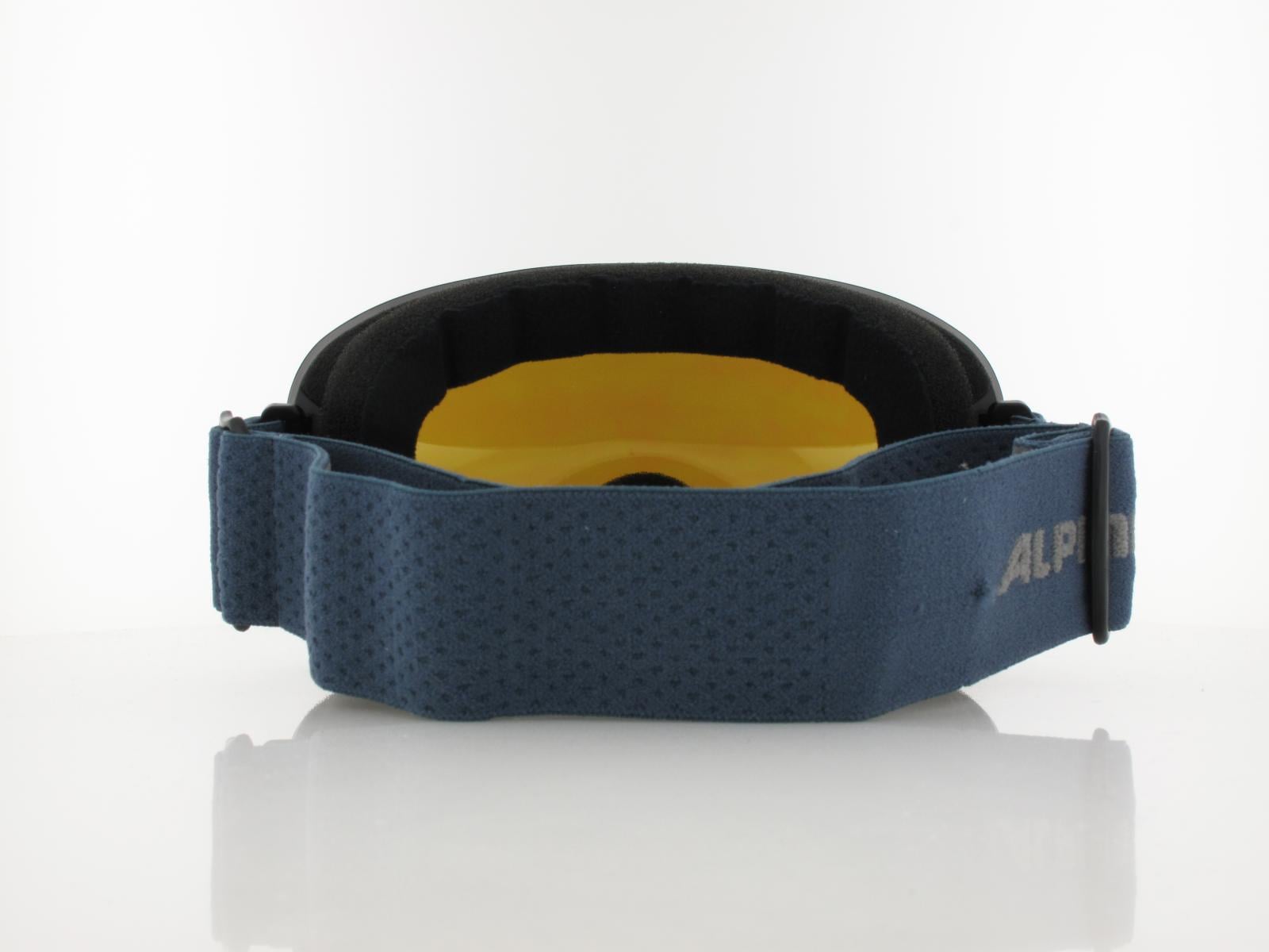 ALPINA | SLOPE Q-LITE A7293 882 | black dirtblue matt / Q-LITE blue