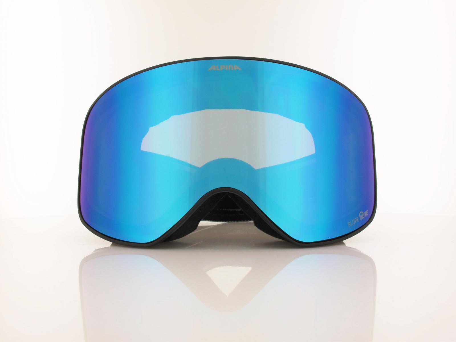 ALPINA | SLOPE Q-LITE A7293 883 | black blue matt / Q-LITE mirror blue