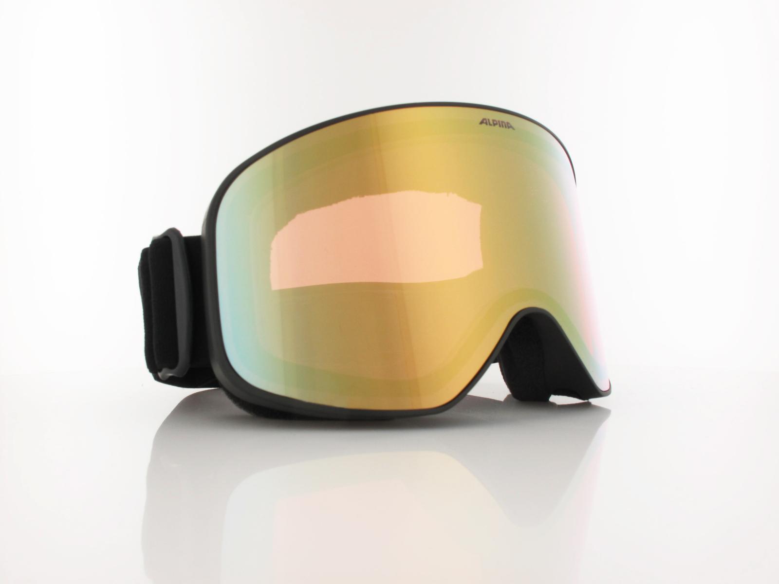 ALPINA | SLOPE QV A7295 732 | black matt / QV mirror gold