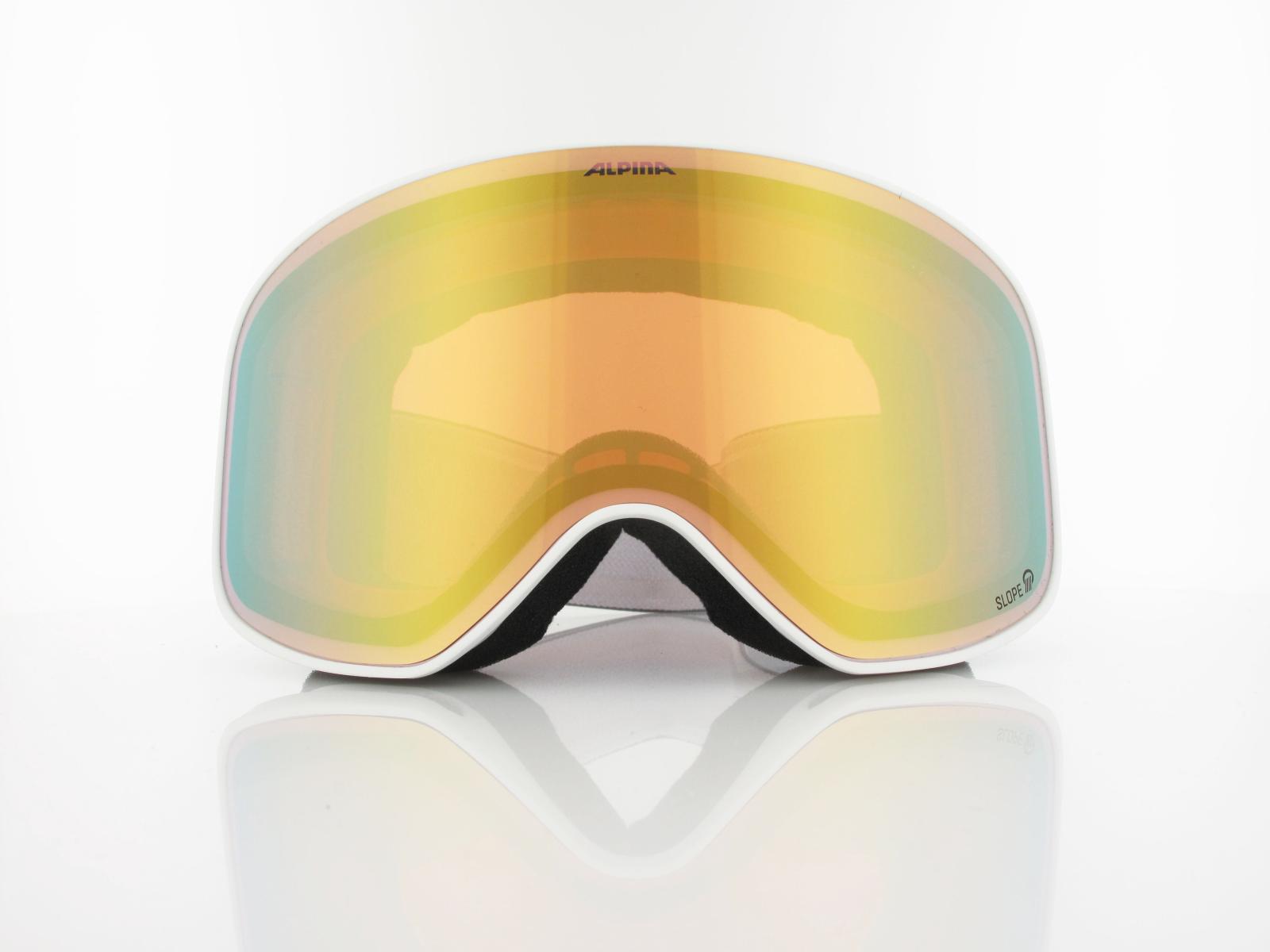 ALPINA | SLOPE Q A7296 812 | white matt / Q mirror gold