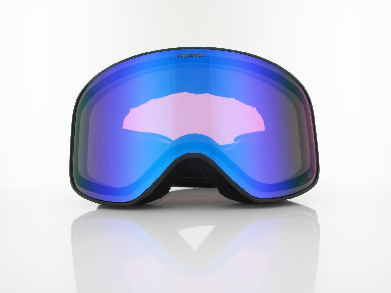 ALPINA | SLOPE Q A7296 831 | black matt / Q mirror blue