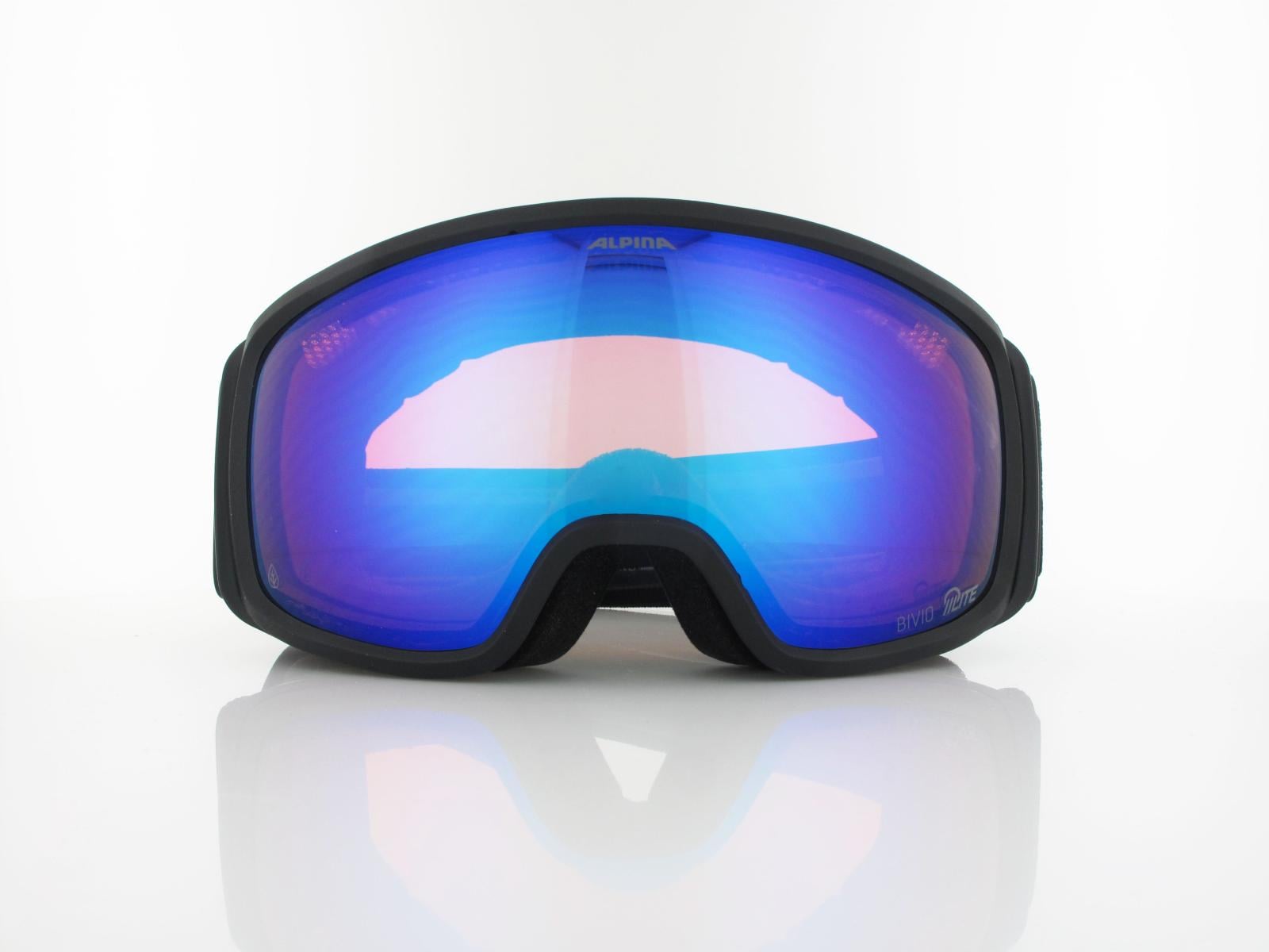 ALPINA | Bivio Q-LITE A7303 831 | black matt / Q-LITE blue