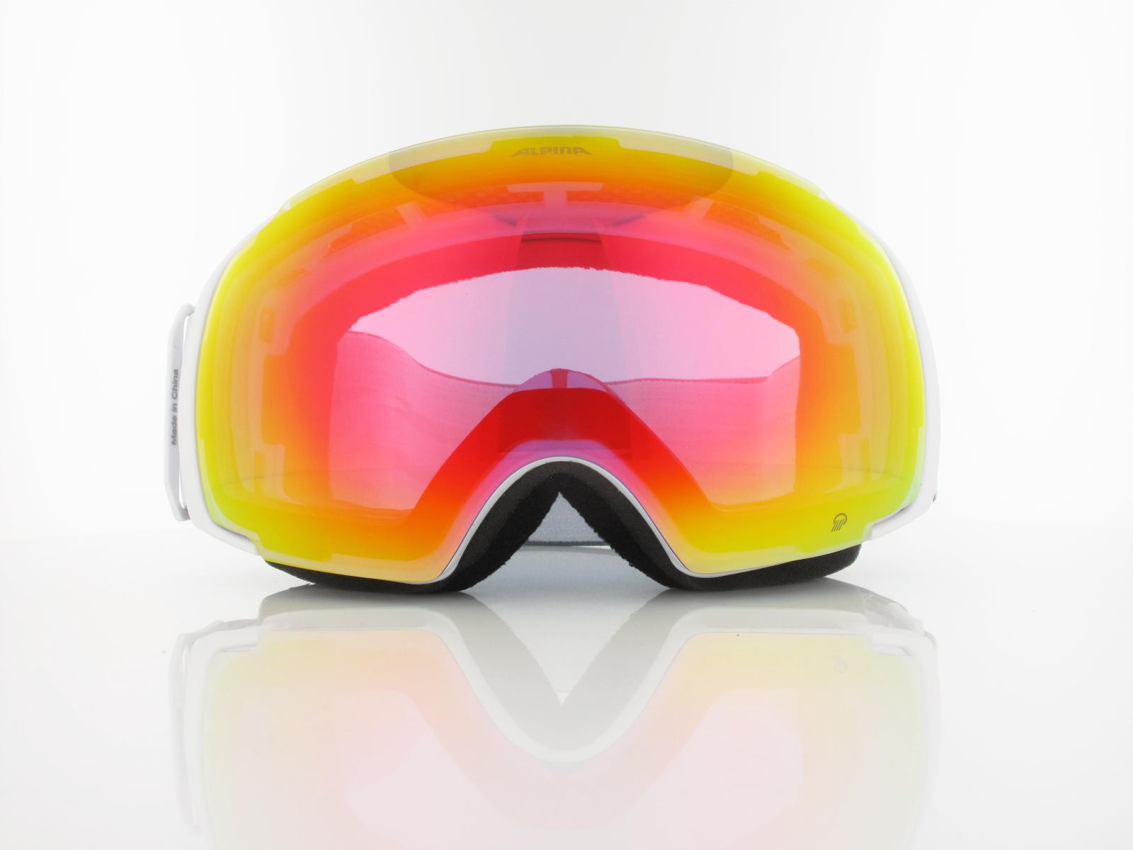 ALPINA | FALERA MAG Q A7310 811 | white matt / Q mirror red